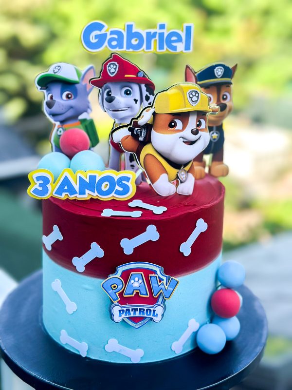 Superhero Dogs Cake Topper