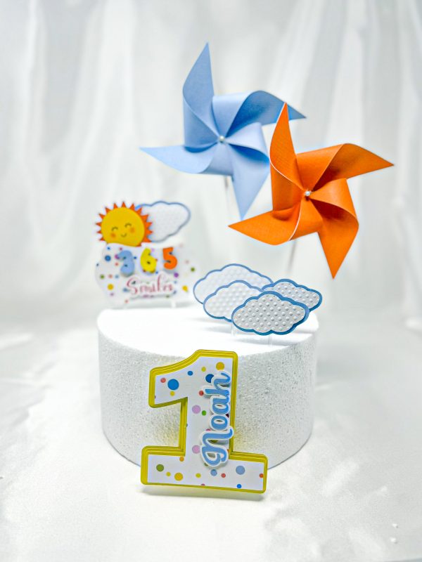 365 Smiles Cake Topper